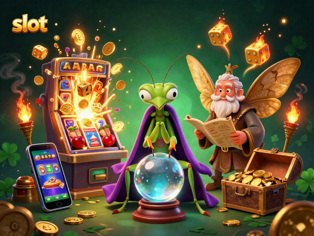 Experience the excitement of slot adventures with vibrant luck and fortune elements.